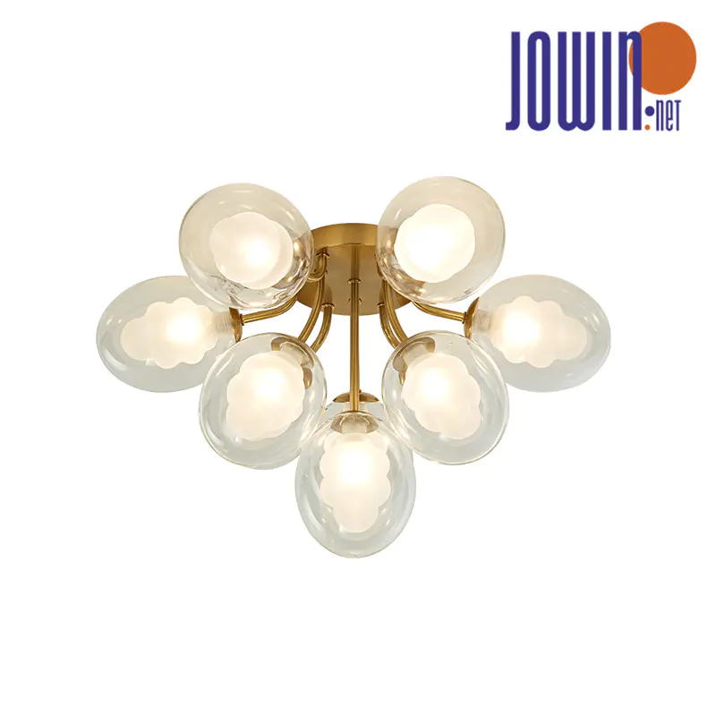 Elegantná bublinková stropná lampa